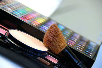 Image showing Professional makeup 