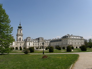 Image showing Festetics Palace in Keszthely, Hungary