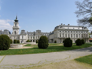 Image showing Festetics Palace in Keszthely, Hungary