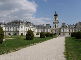 Image showing Festetics Palace in Keszthely, Hungary