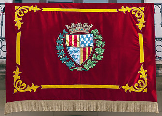Image showing Flag gala Badalona in Diada