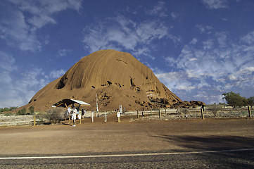 Image showing Sunny Winter Day in the Australian Ouback