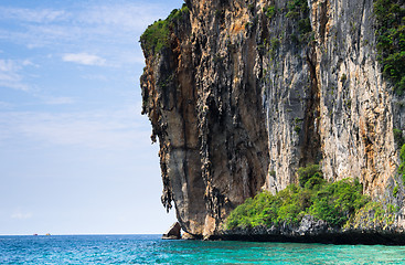 Image showing rocks and sea