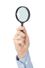 Image showing magnifying glass