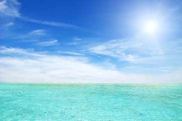 Image showing Thailand sea and perfect sky