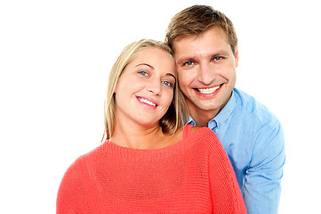 Image showing Beautiful young happy couple