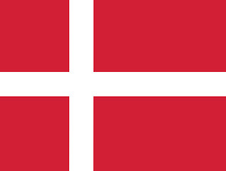 Image showing Flag of Denmark 