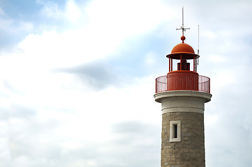 Image showing Port light in Saint Tropez