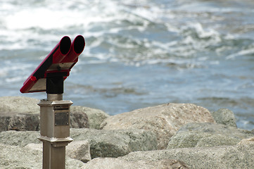 Image showing Tourist stationary binocular