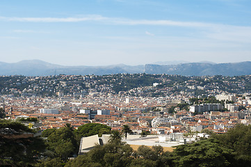 Image showing Panorama of Nice