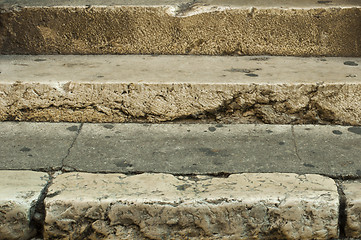 Image showing Old stone stairs