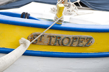 Image showing Text St. Tropez