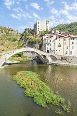 Image showing Dolceacqua Medieval Castle