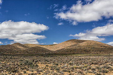 Image showing Cloud over the hills