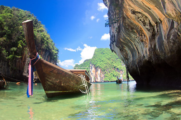 Image showing boats and islands 