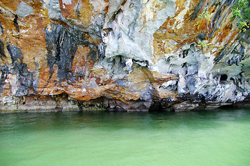 Image showing rocks and sea 