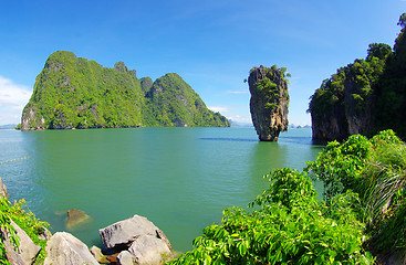 Image showing james bond island in thailand