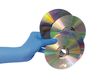 Image showing Disks with dangerous