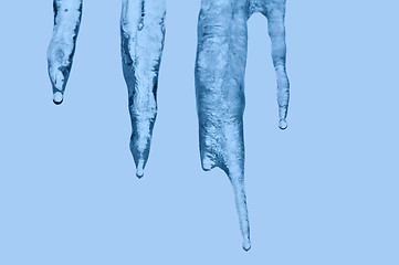 Image showing icicles