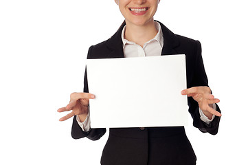 Image showing white blank paper