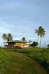 Image showing island house nicaragua