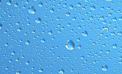 Image showing Water drops