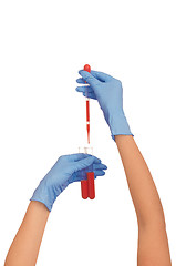 Image showing blood test