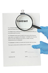 Image showing Features of contract