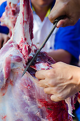 Image showing cut meat