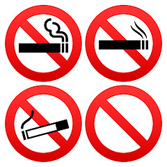 Image showing No Smoking Sign