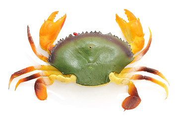 Image showing Plastic toy of crab