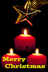 Image showing Merry Christmas card