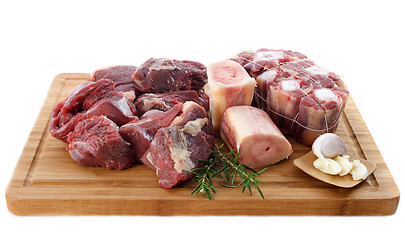 Image showing variety of beef meat