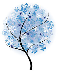 Image showing Winter tree