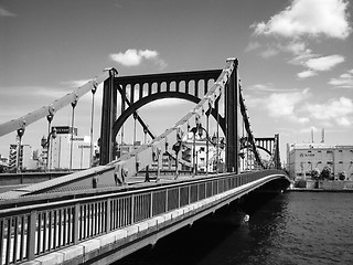 Image showing Architectural detail of Tokyo, Black and White view