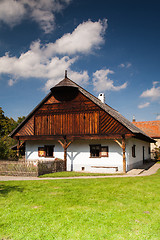 Image showing Historic rural wooden house