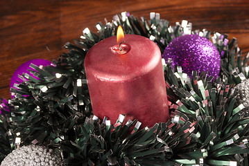 Image showing Burning candle