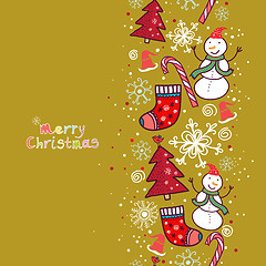 Image showing Christmas background with place for your text