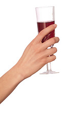 Image showing Champagne glass