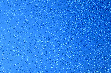 Image showing blue water bubbles