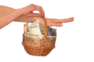 Image showing bicurrency basket