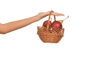 Image showing fruit basket