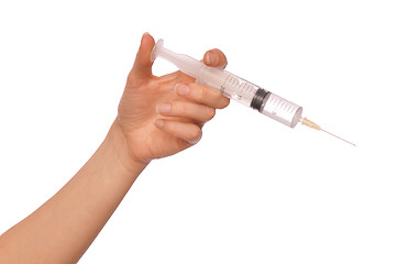 Image showing making injections