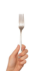 Image showing holding fork