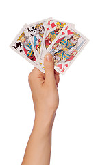 Image showing cards in casino