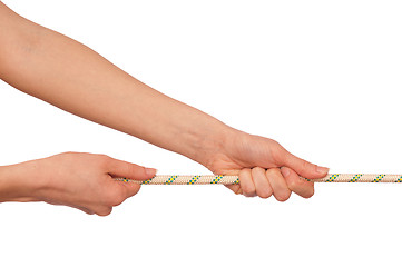 Image showing tug of war