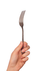 Image showing holding fork