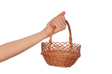 Image showing Empty basket