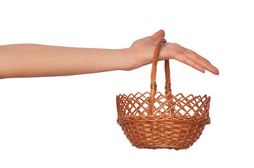 Image showing Empty basket