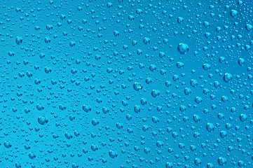 Image showing blue water bubbles